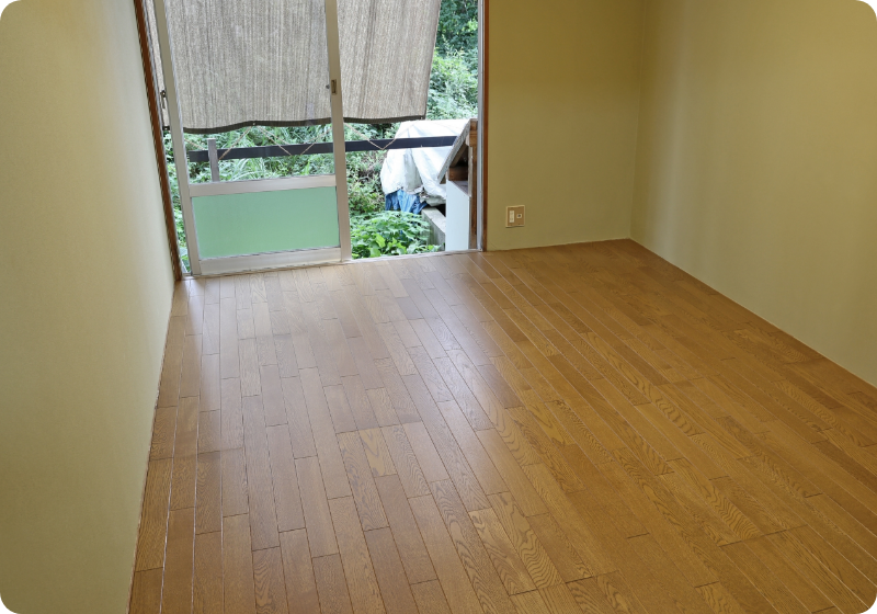 リノベーション後のお部屋